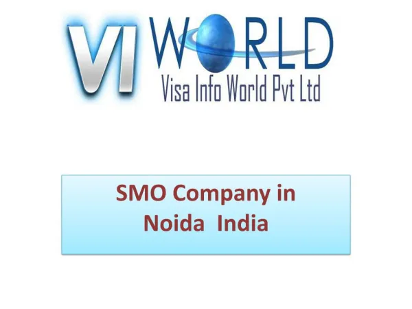 smo company in noida india