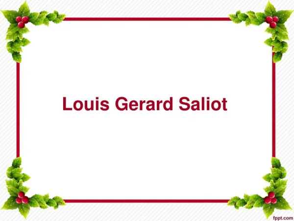 Louis Gerard Saliot | Living legend of Fiji tourism!