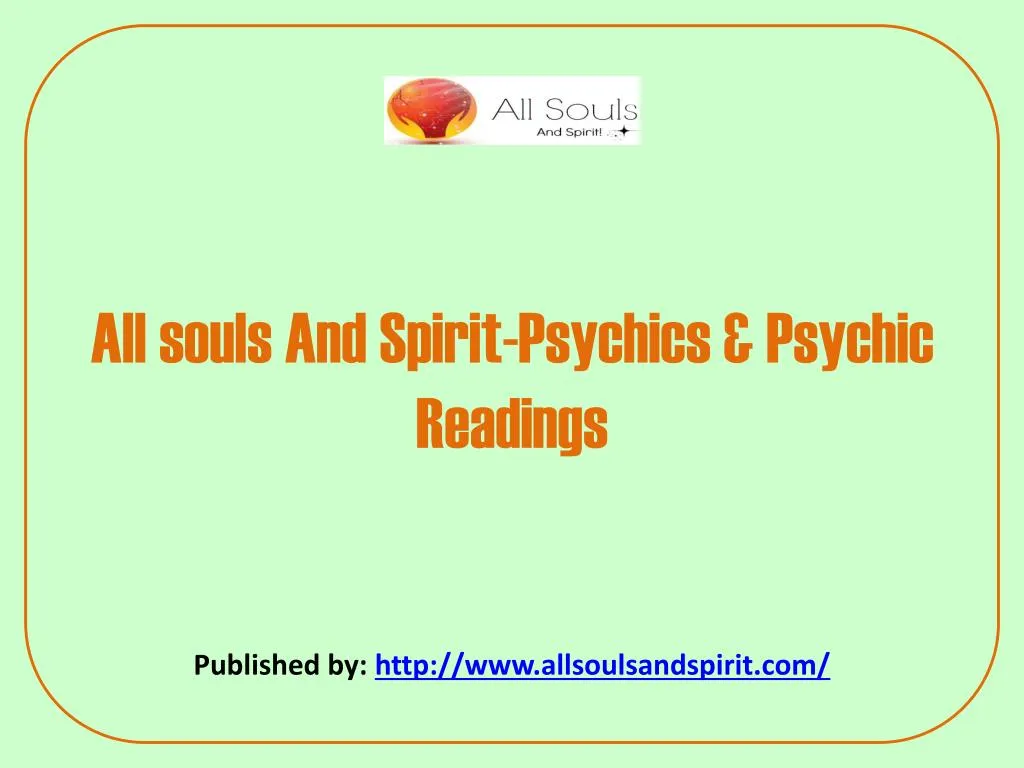 all souls and spirit psychics psychic readings