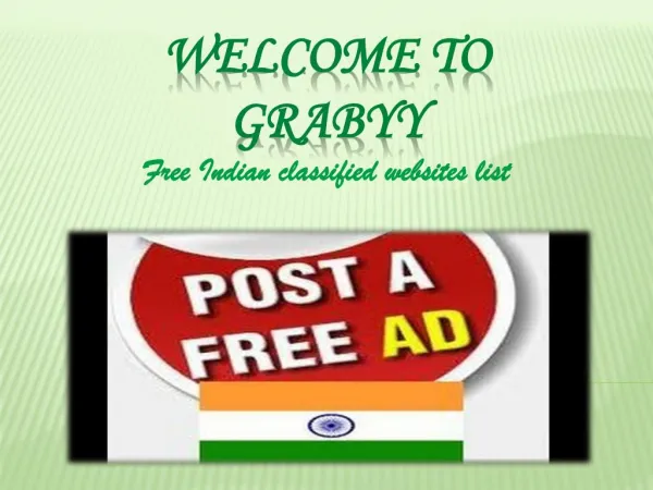 Free classifieds India