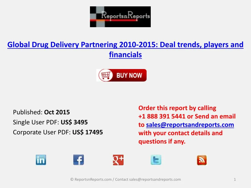 global drug delivery partnering 2010 2015 deal trends players and financials
