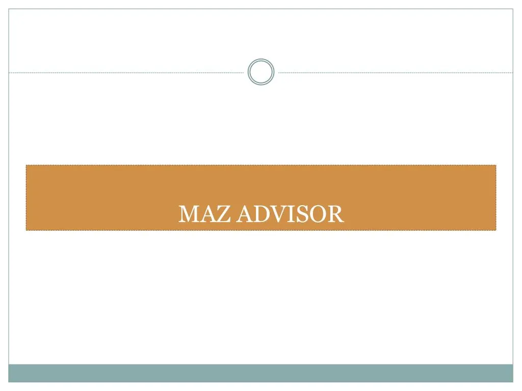 maz advisor