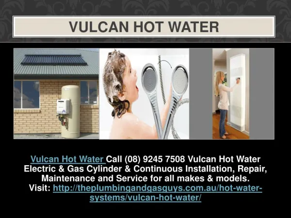 Vulcan Hot Water