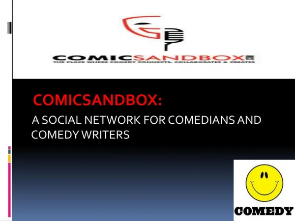 A SOCIAL NETWORK FOR COMEDIANS AND COMEDY WRITERS