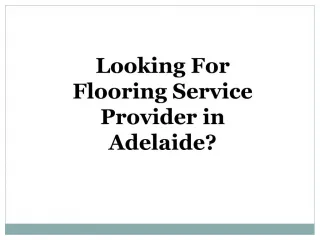 Flooring Adelaide - slide 1