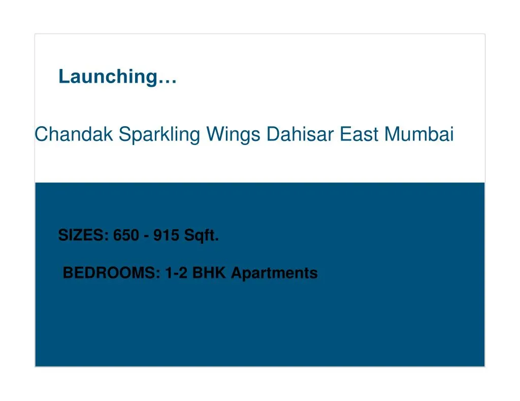 chandak sparkling wings dahisar east mumbai