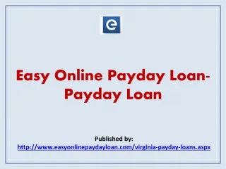 Easy Online Payday Loan- Payday Loan