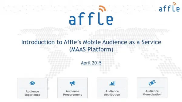 Affle - Mobile Audience as a Service Platform