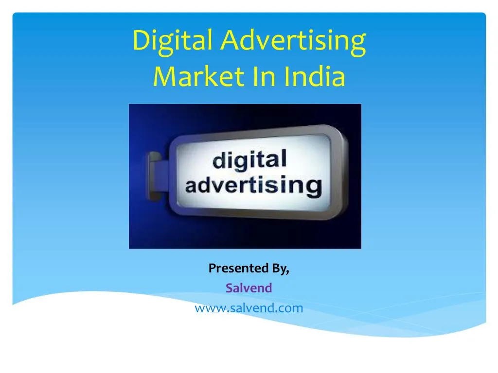 digital advertising market in india