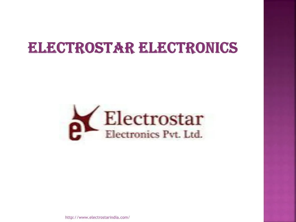 electrostar electronics