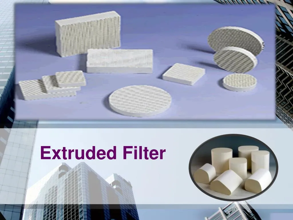 extruded filter