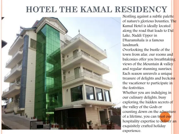 Hotel The kamal Residency