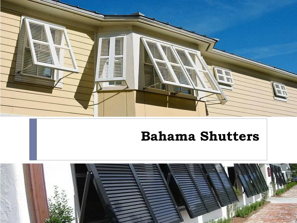 bahama shutters