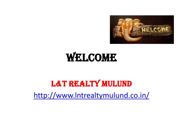 L&T Realty Mulund