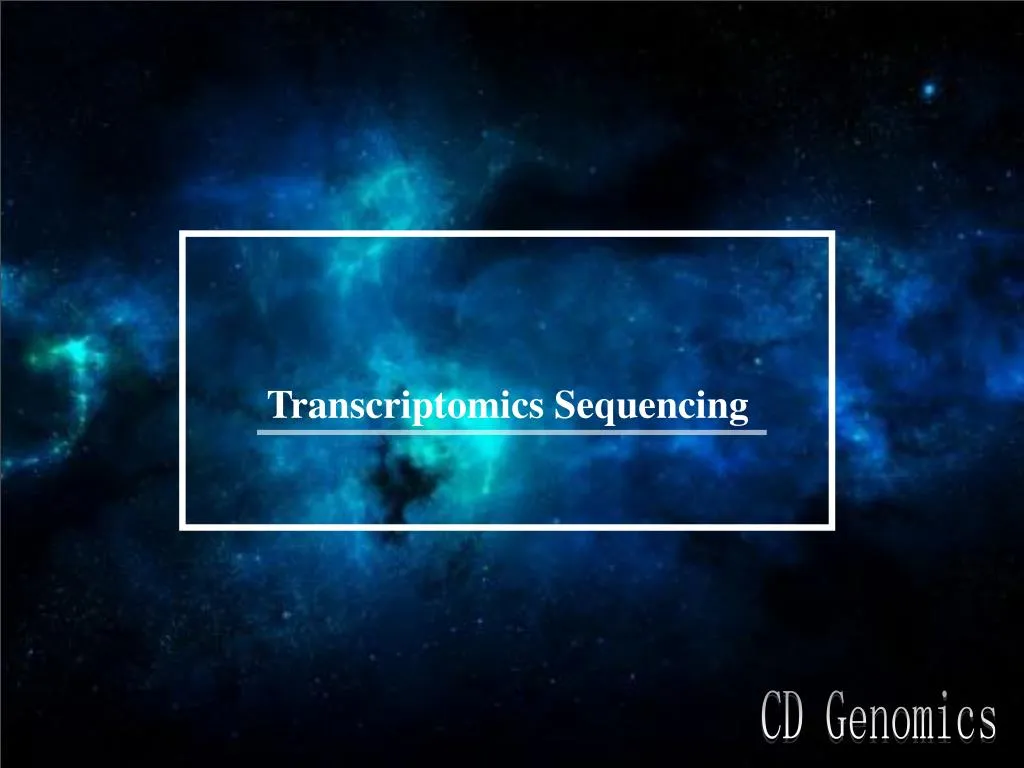 transcriptomics sequencing