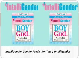 PPT - Intelligender - A Simple Baby Gender Prediction Test You Can ...
