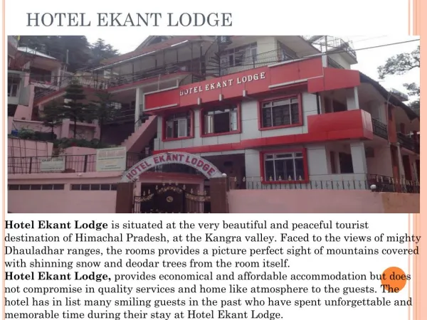 Hotel Ekant Lodge