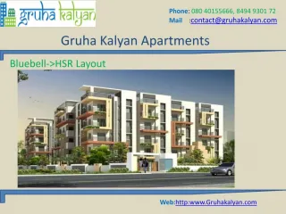 Dream homes in HSR layout - Bangalore - slide 1