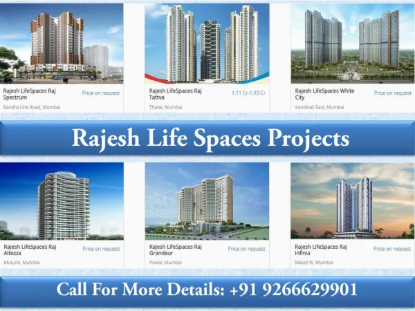Rajesh Lifespaces Projects
