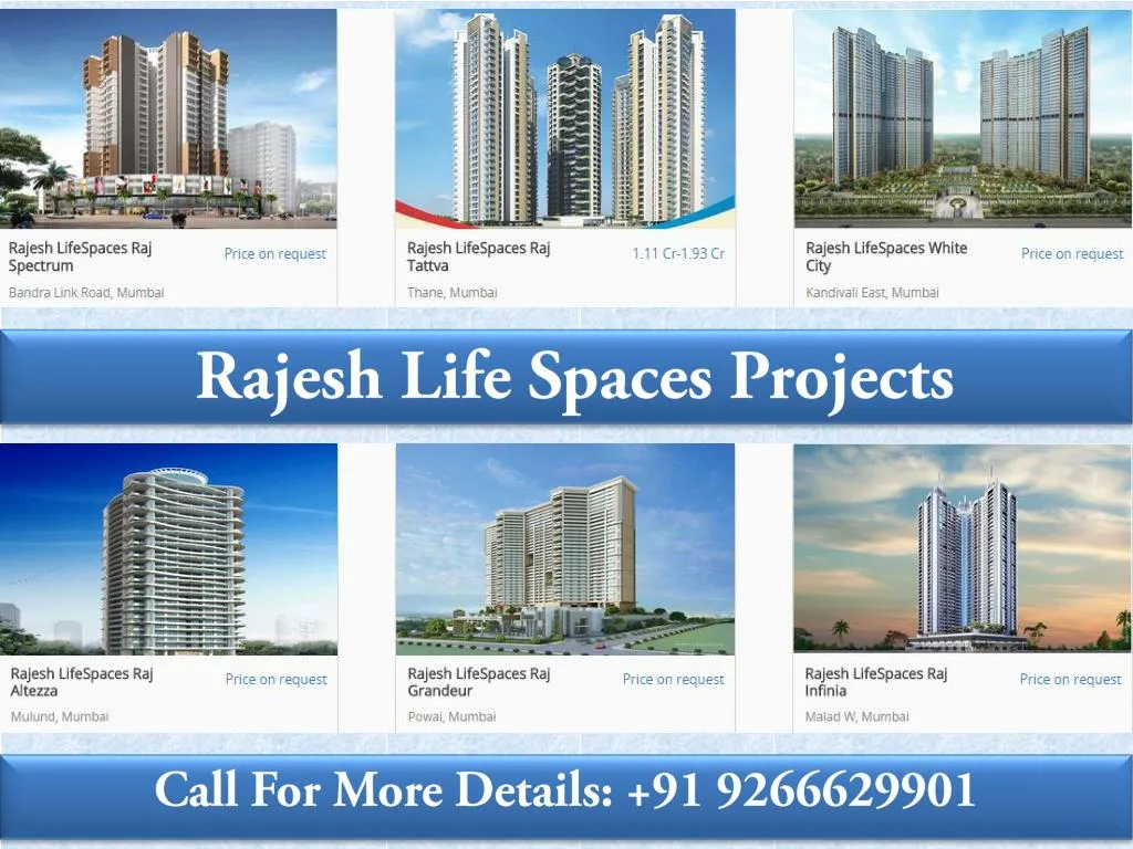 rajesh life spaces projects
