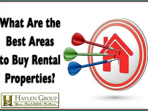 What Are the Best Areas to Buy Rental Properties?