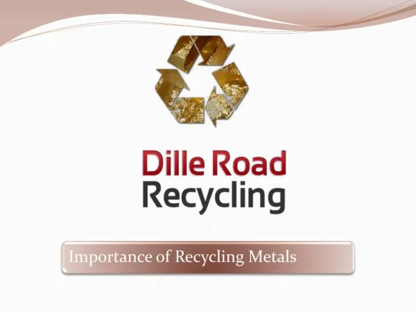 Importance of Recycling Metals