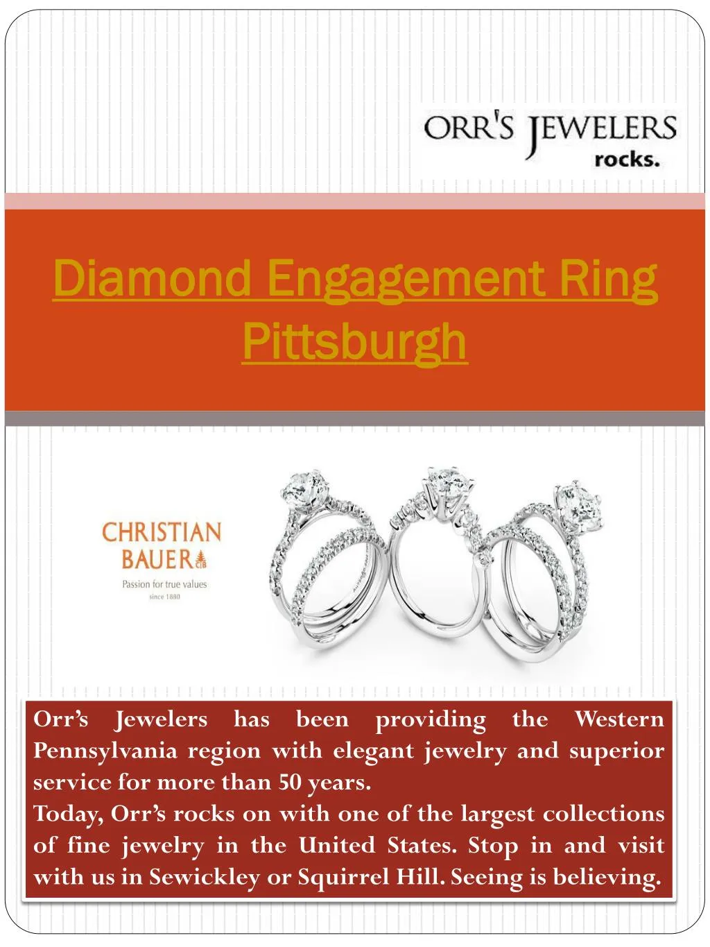 diamond engagement ring pittsburgh