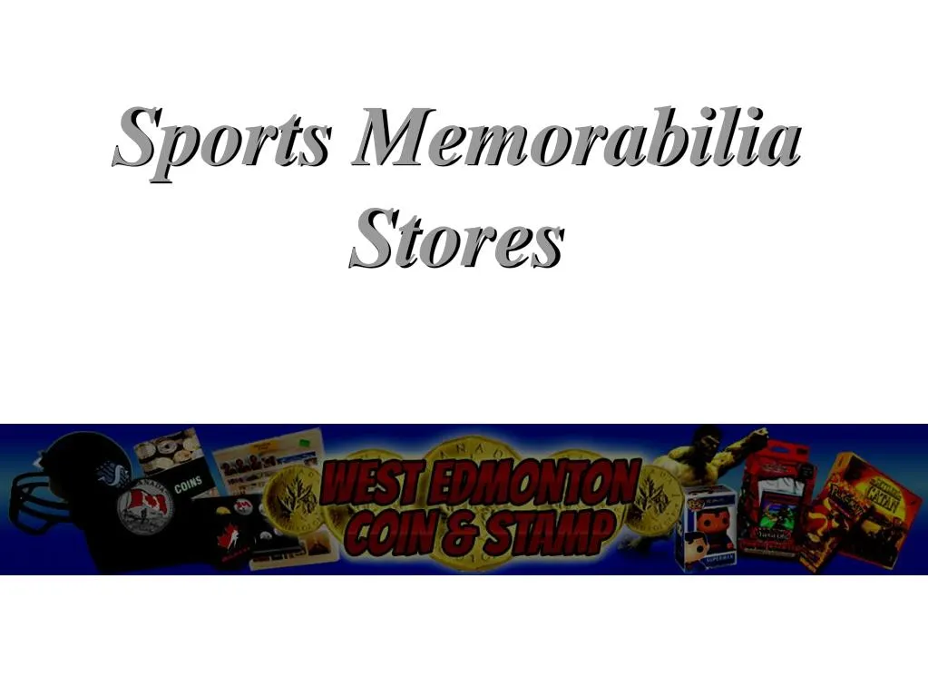 sports memorabilia stores
