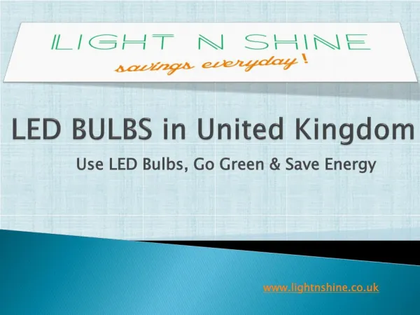 Led Bulb In United Kingdom