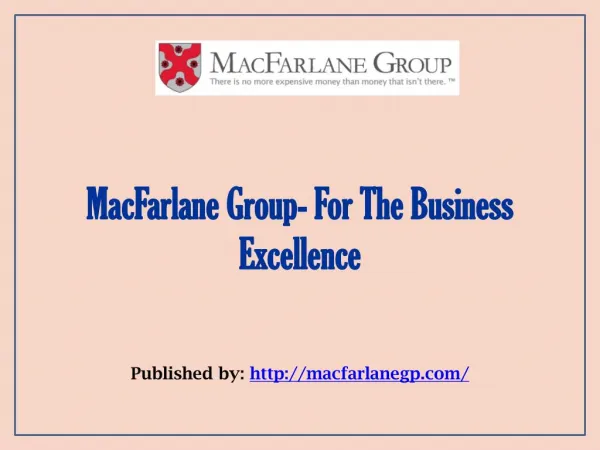 For The Business Excellence