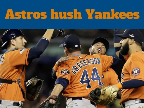 Astros hush Yankees