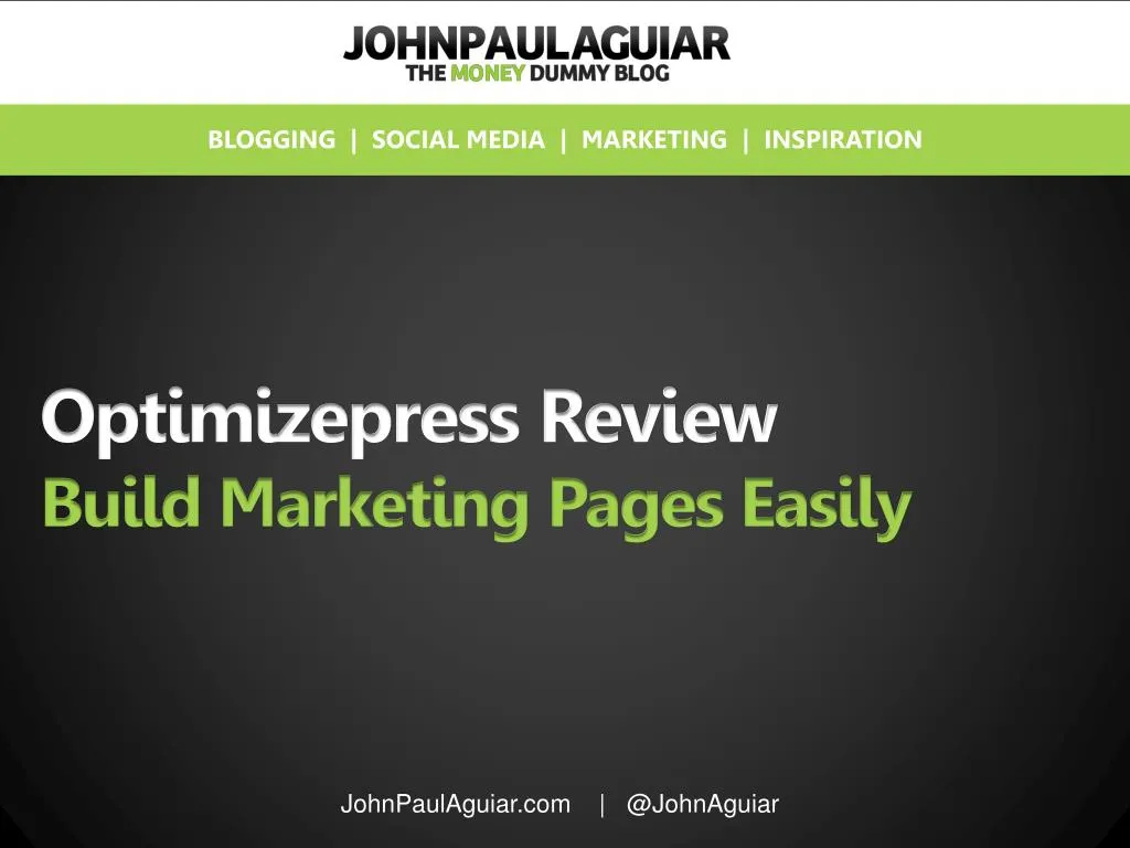 optimizepress review build marketing pages easily