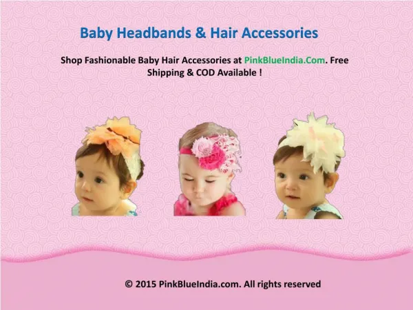 Best Baby Headbands and Hair Bows In India
