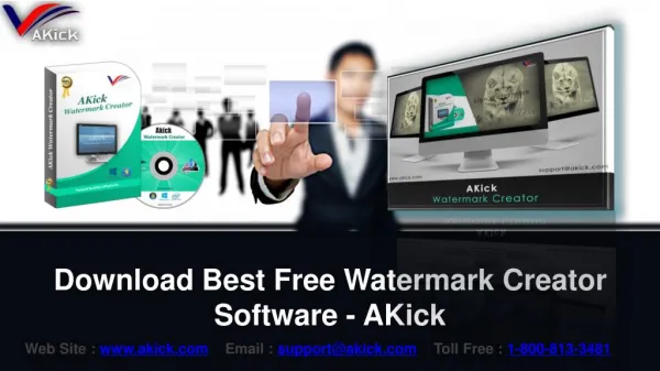 Download Free Watermark Creator Software - AKick