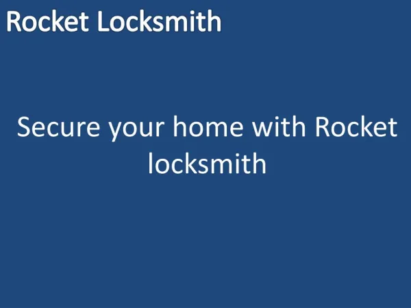 Secure your home with best locksmith in Milton Keynes and Bedford