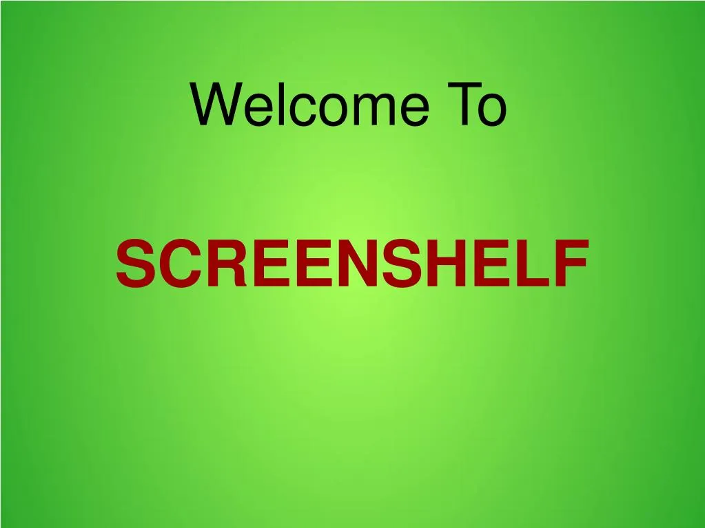 screenshelf