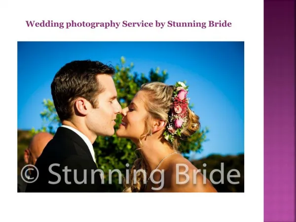 Stunning Bride Wedding Photography