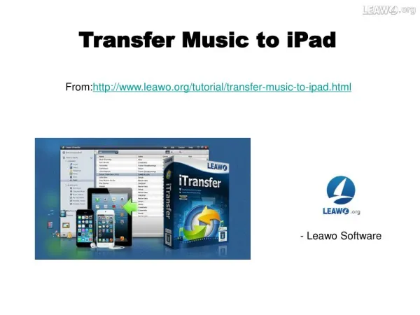 Transfer Music to iPad