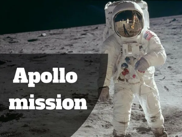Apollo mission.