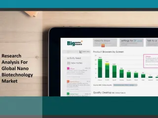 Global Nano Biotechnology Market (Applications, Therapeutics, Geography) - slide 1