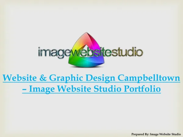 Website and Graphic Design Campbelltown – Image Website Studio Portfolio