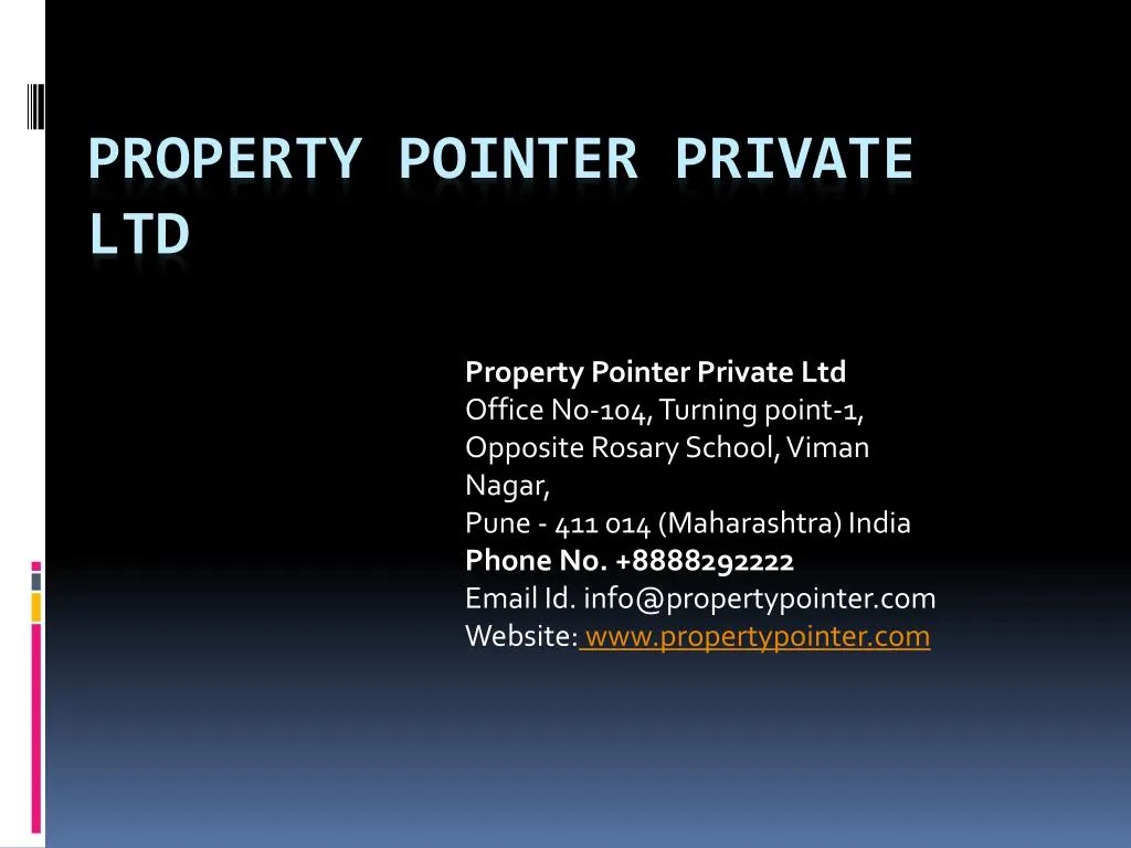 property pointer private ltd