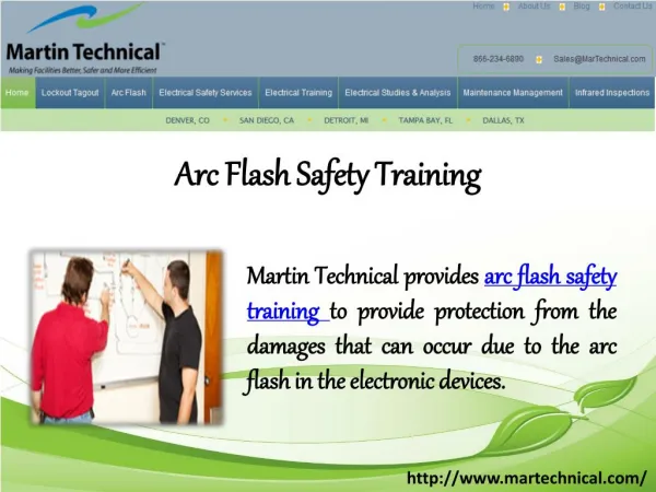 Arc Flash Safety Training