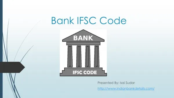 Bank IFSC Code