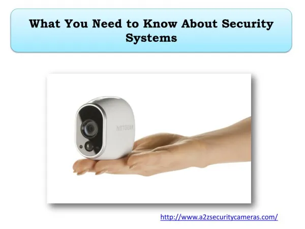 What You Need to Know About Security Systems
