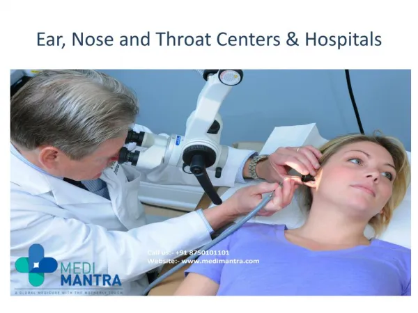 Ear, Nose and Throat Centers & Hospitals in Abroad