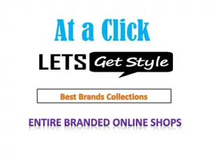 Online shopping women wear collection- letsgetstyle.com - slide 1