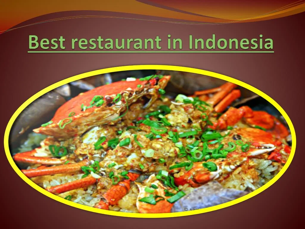 best restaurant in indonesia
