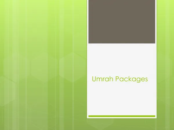 Umrah Packages Barmingham