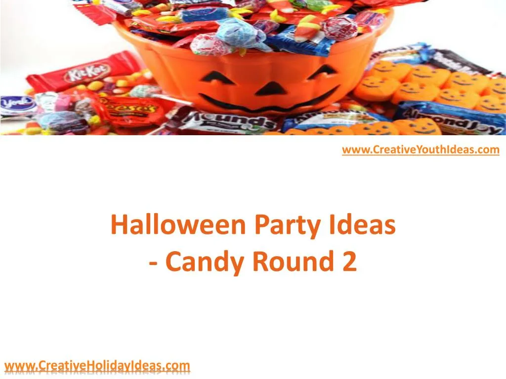 halloween party ideas candy round 2